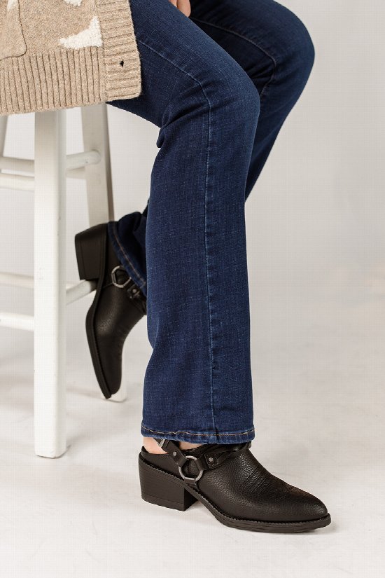 Luxe Western Mule Boots