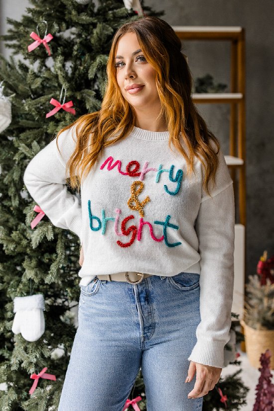 Merry & Bright Sweater