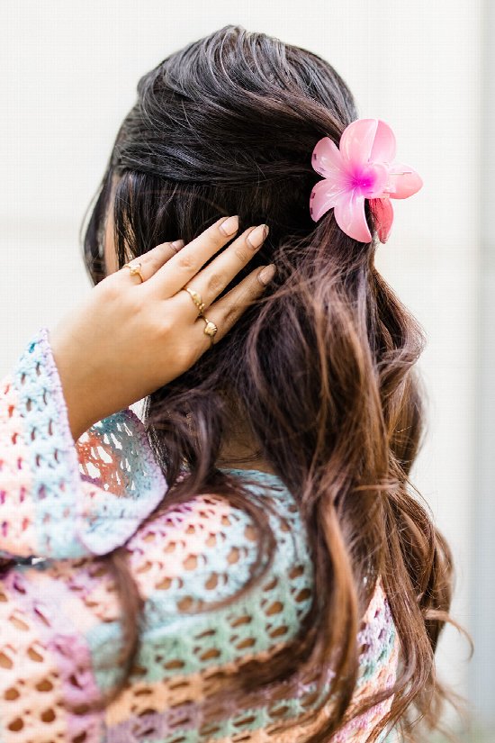 Ohana Flower Hair Clip