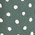 Olive & White Polka Dots