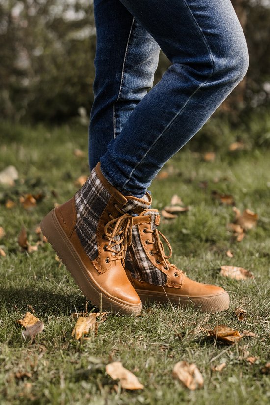 Parker Plaid Waterproof Boots