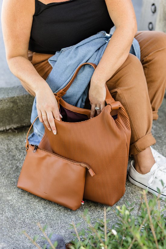 Perfectly Pleated Tote