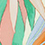 Pink Palm Print