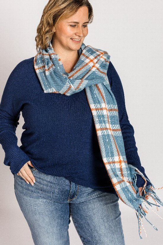 Plaid You Made It Scarf