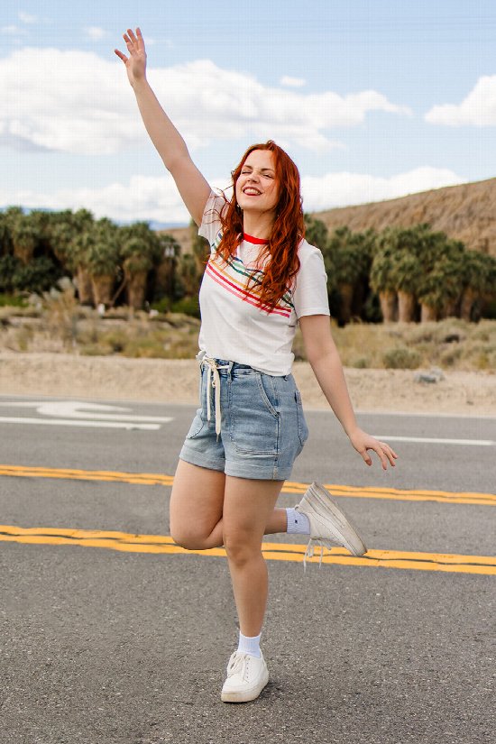 Radiant Days Denim Shorts