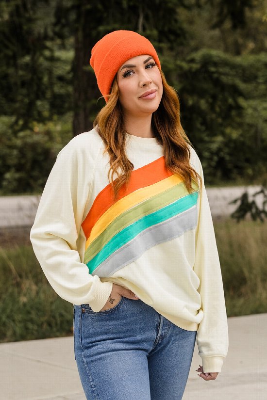 Rainbow Rush Sweatshirt