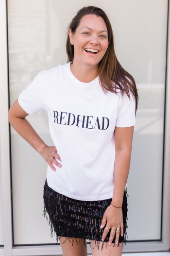Redhead Serif Tee