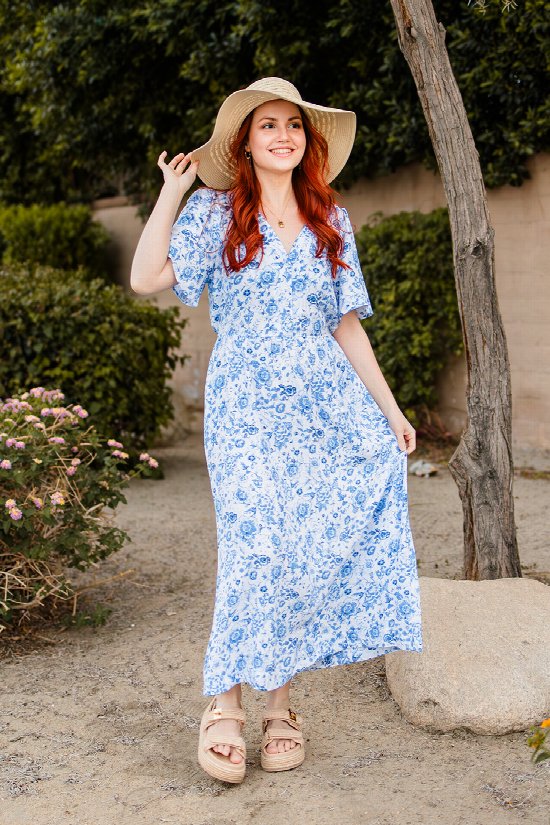 Secret Garden Midi Dress