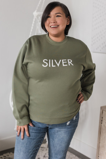 Silver Classic Sweatshirt