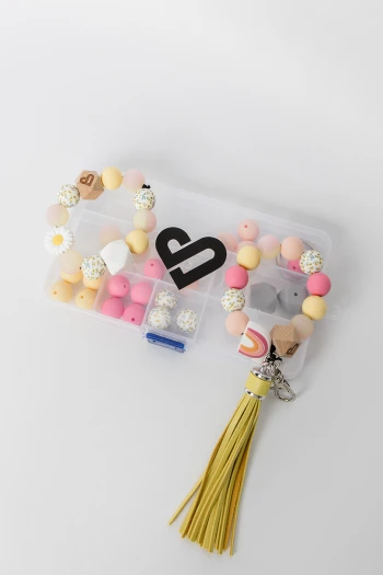 Silver Icing Keychain Kit