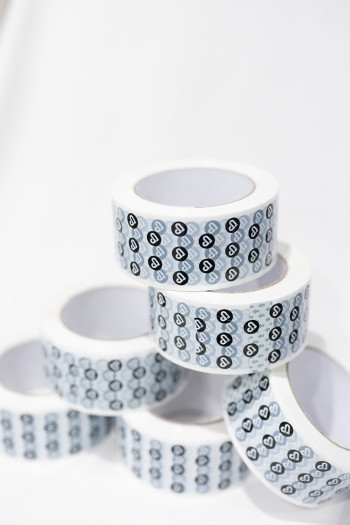 Silver Icing Packing Tape ***