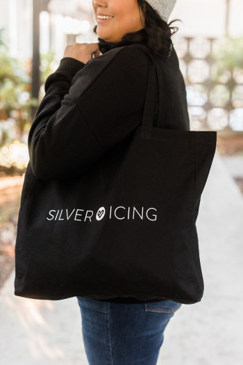 Silver Icing Tote Bag