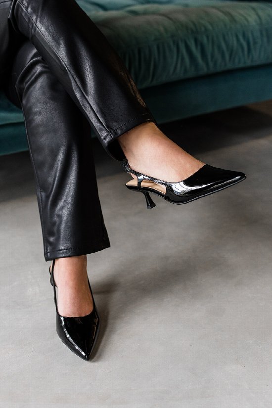 Sleek Slingback Heels