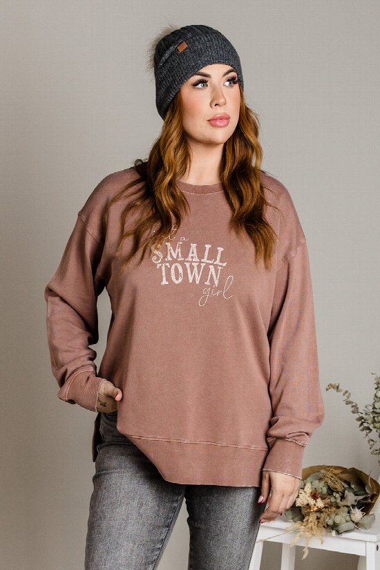 Small Town Girl Crew Sweatshirt