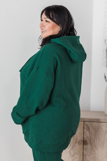 Solid Oversized Hoodie