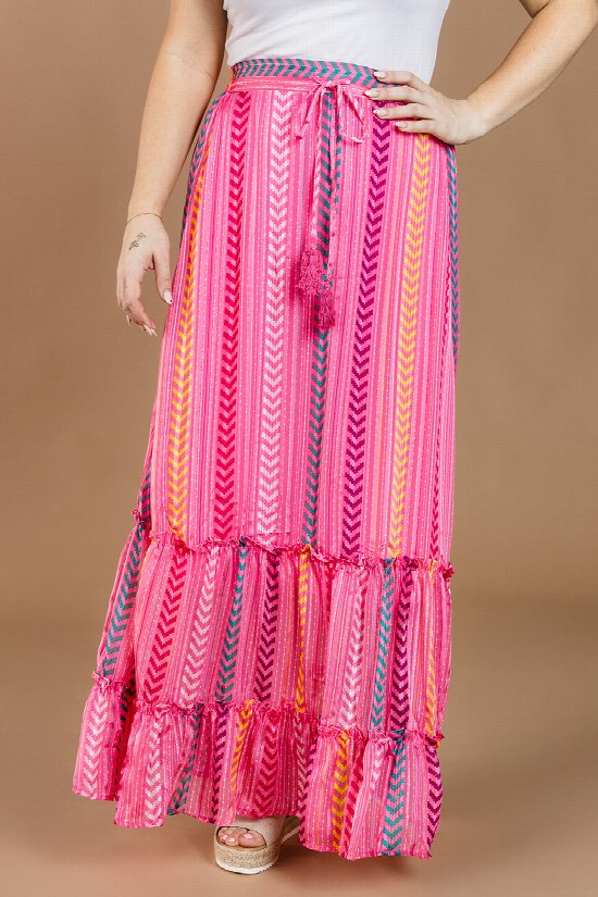 Solstice Glow Maxi Skirt
