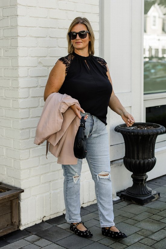Sweetheart Lace Top