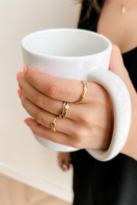 Talia Crystal Stackable Ring