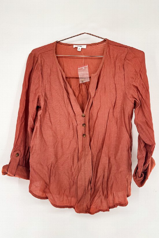 Blu Pepper Button Blouse