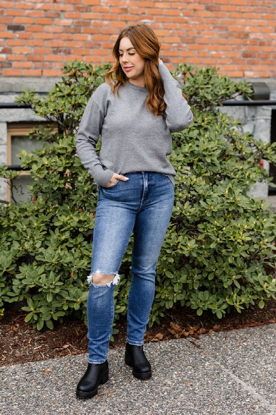 The Chic Crew Sweater