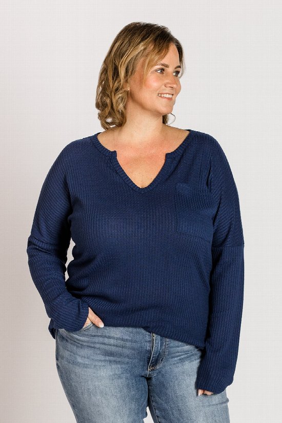 Waffle & Go Pocket Top