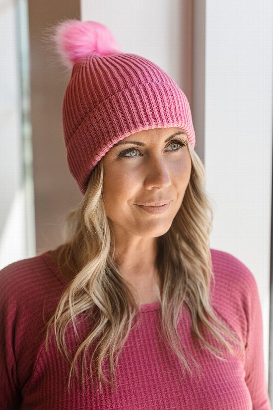 Winter Bliss Pom Pom Toque