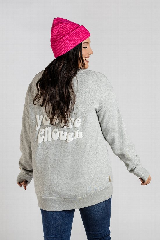 You Are Enough Crewneck